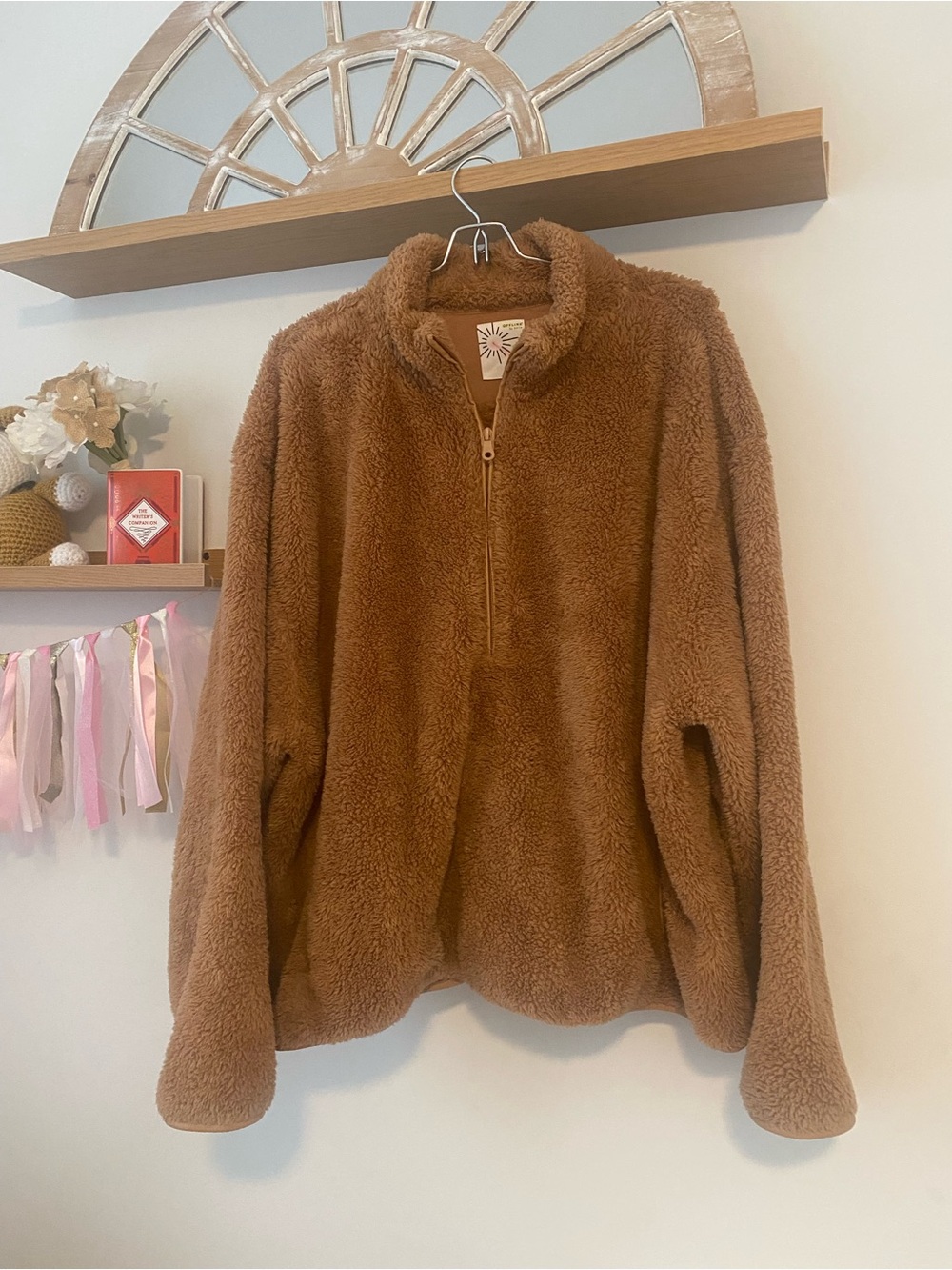 Offline by Aerie Fluffy Quarter Zip Sweatshirt